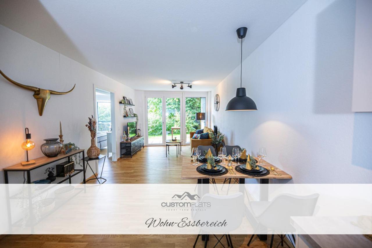 Customflats - Tiefgarage - Terrasse - Uninaehe Apartman Ulm Kültér fotó